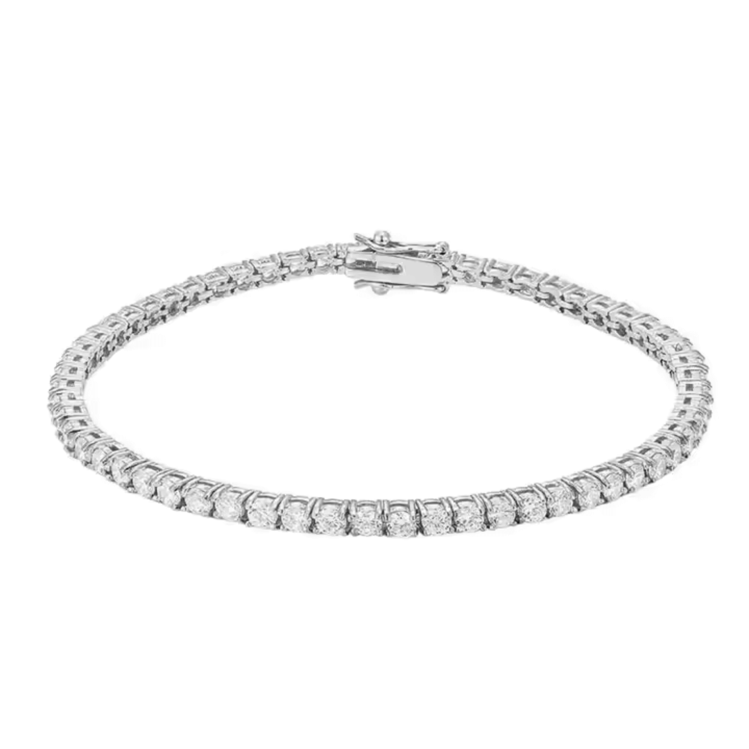 Geflochtenes Armband – Polarweiß